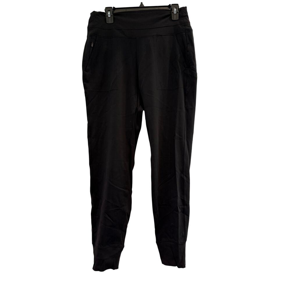 Athleta Black High Rise Athletic Jogger Pants Sz Med